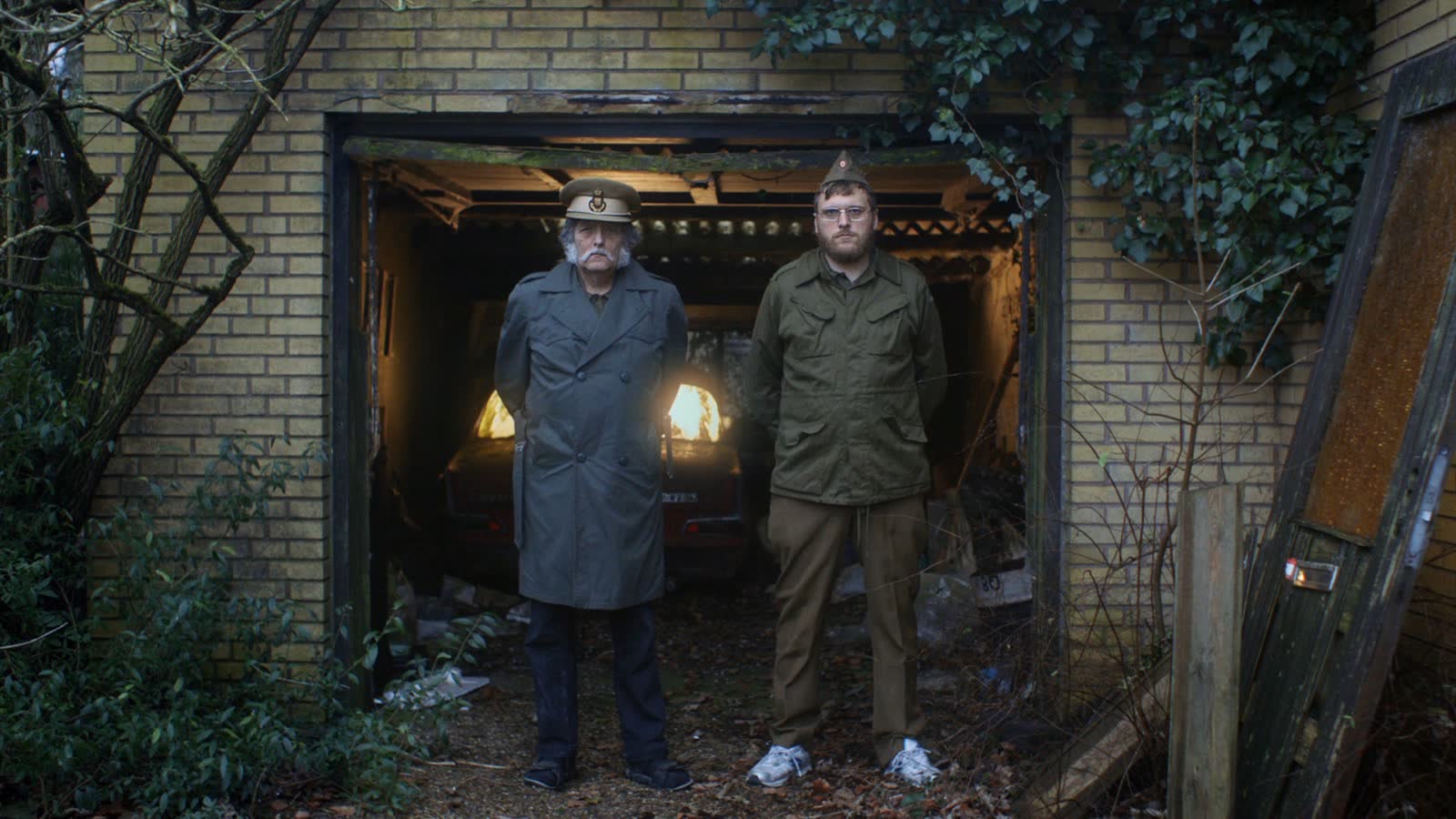 Still from The Sergeant and His Nephew